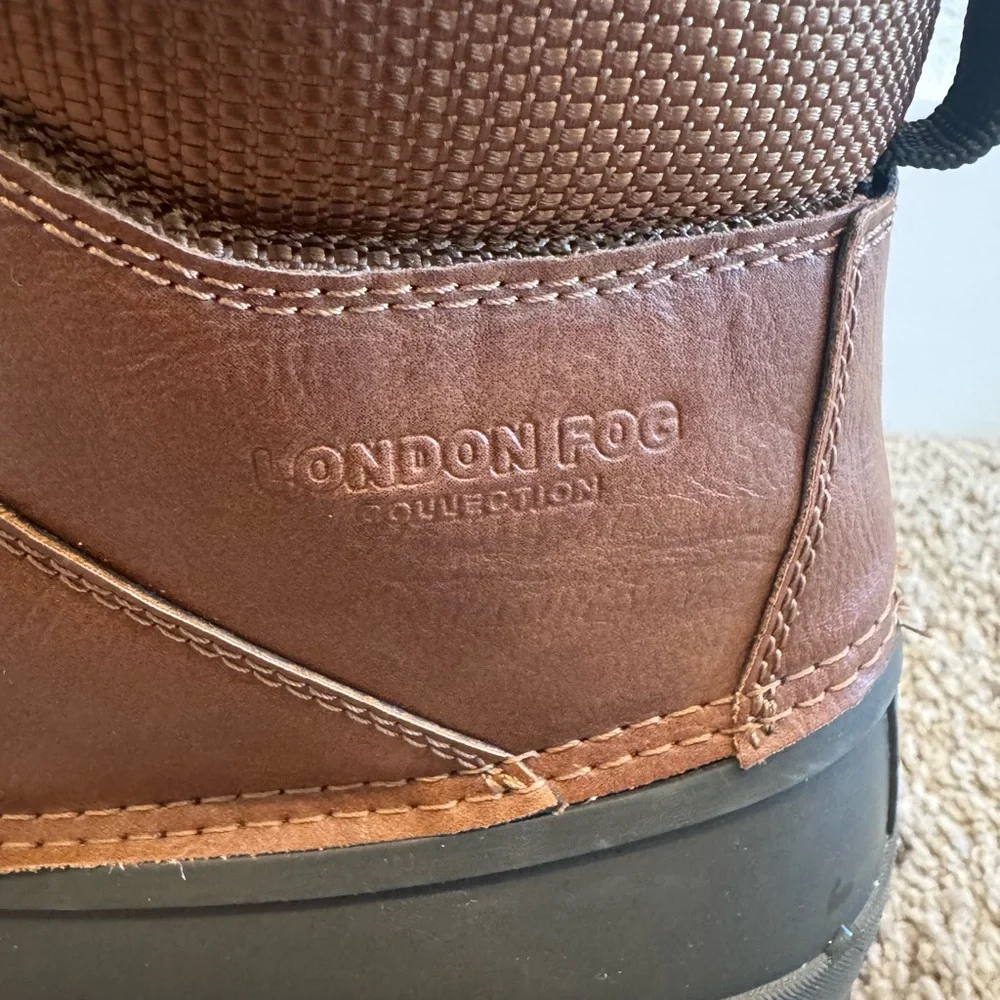 London Fog Aspen Men’s Duck Waterproof Boots Size 11